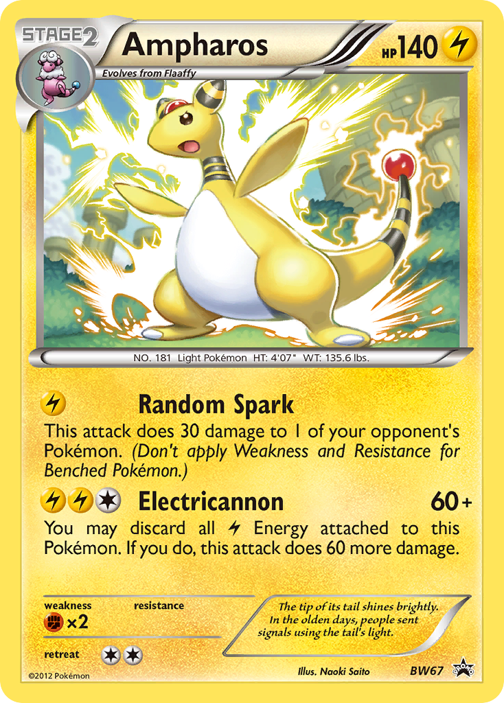 Ampharos BW67 / 101