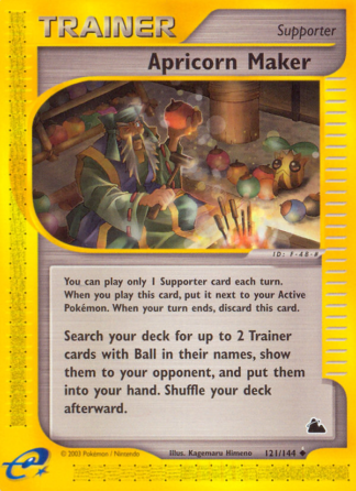 Apricorn Maker 121 / 144
