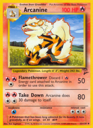 Arcanine 33 / 130