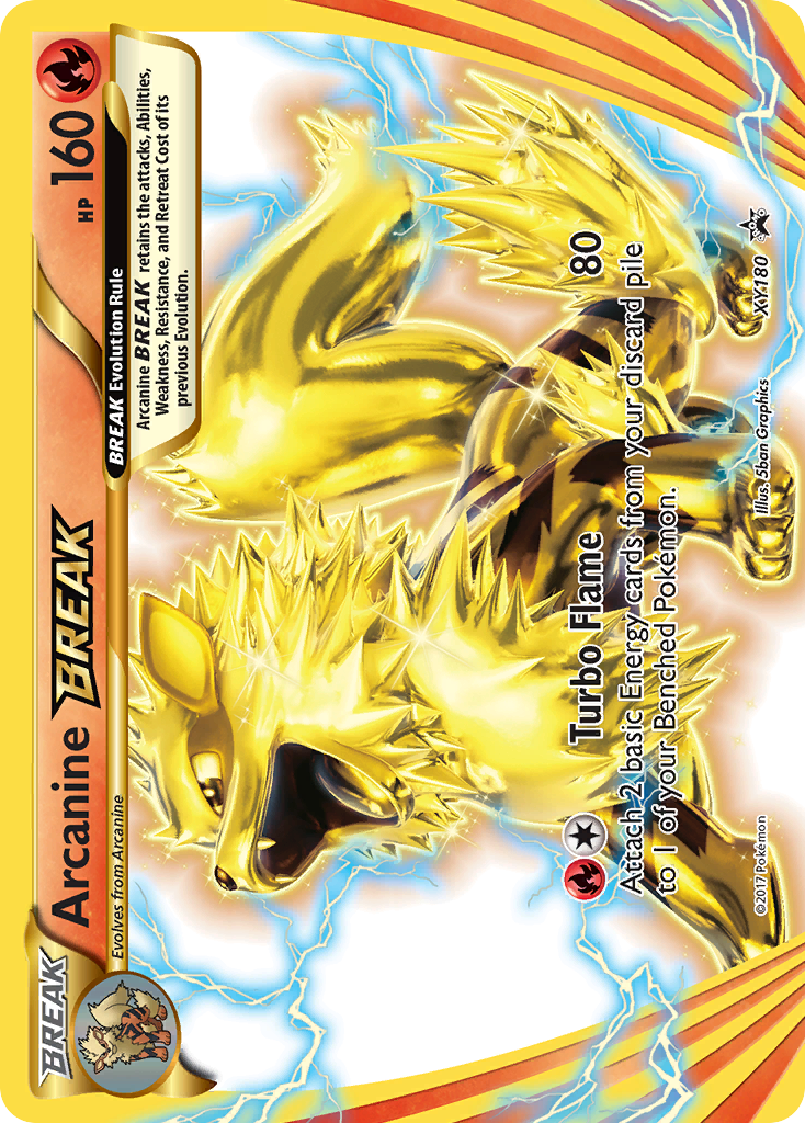 Arcanine BREAK XY180 / 211