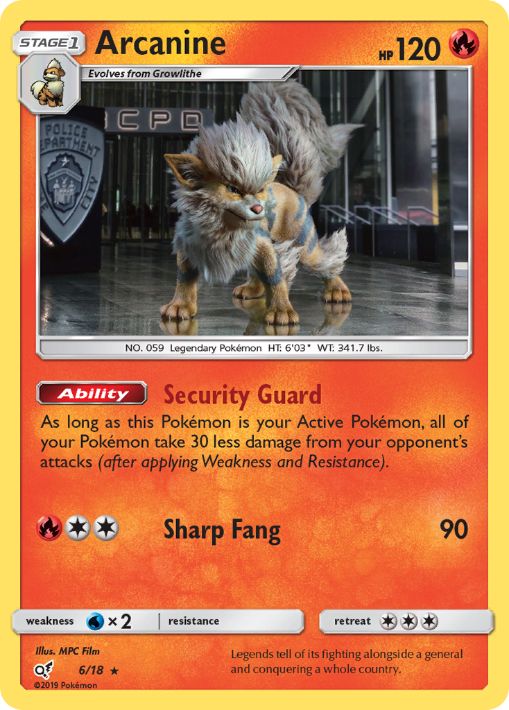 Arcanine 6 / 18