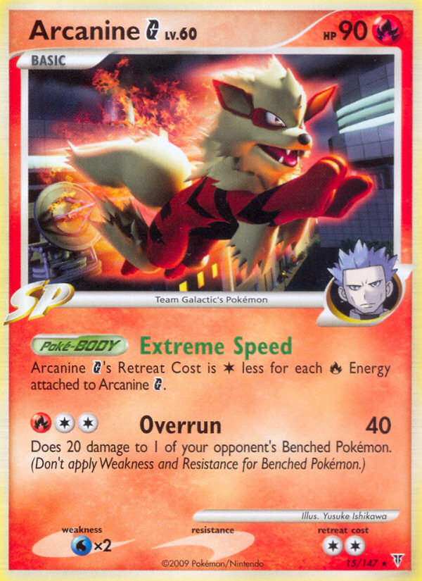 Arcanine G 15 / 147