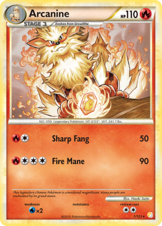 Arcanine 1 / 123