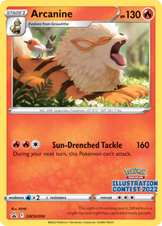 Arcanine SWSH304 / 307