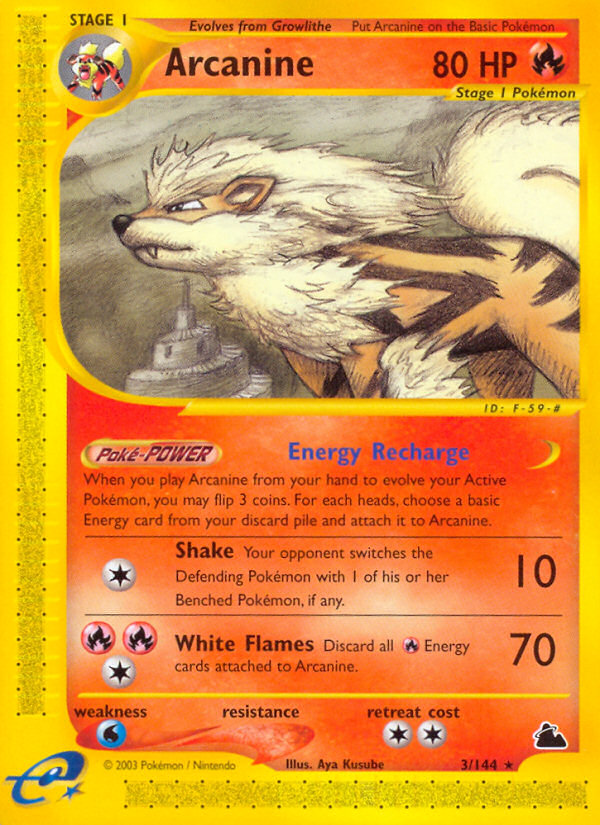 Arcanine 3 / 144