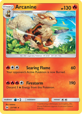 Arcanine 22 / 149