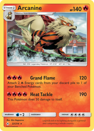 Arcanine 22 / 214