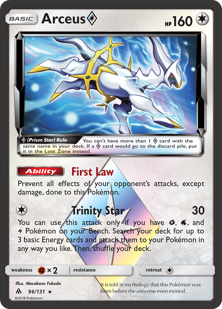 Arceus ◇ 96 / 131
