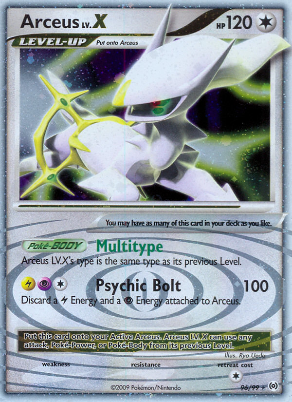 Arceus LV.X 96 / 99