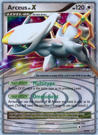 Arceus LV.X DP53 / 56