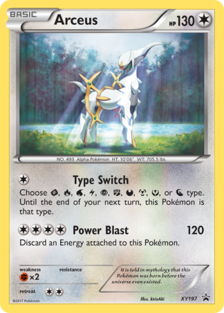 Arceus XY197 / 211