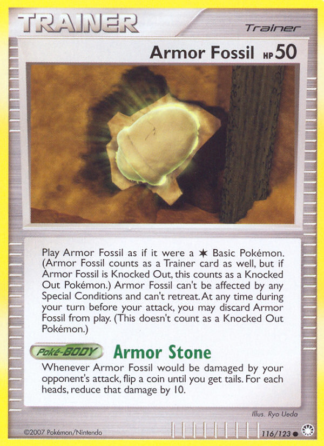 Armor Fossil 116 / 123