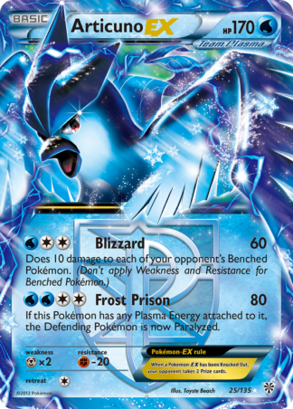 Articuno-EX 25 / 135