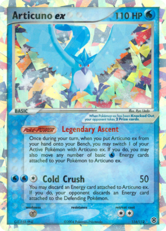 Articuno ex 114 / 112