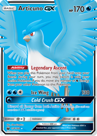 Articuno-GX 154 / 168