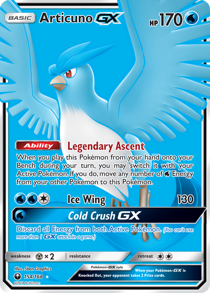 Articuno-GX 154 / 168