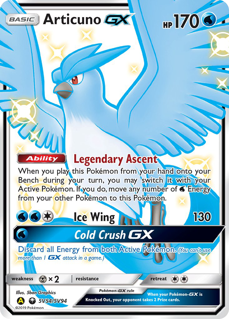 Articuno-GX SV54 / 68
