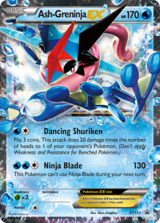 Ash-Greninja-EX XY133 / 211
