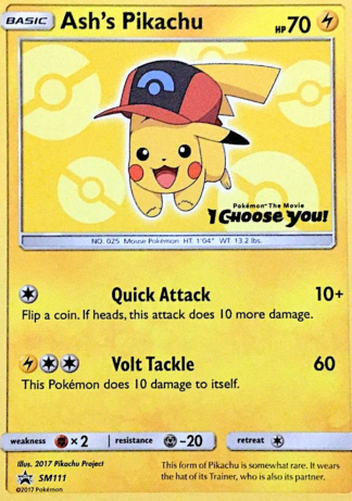Ash's Pikachu SM111 / 248