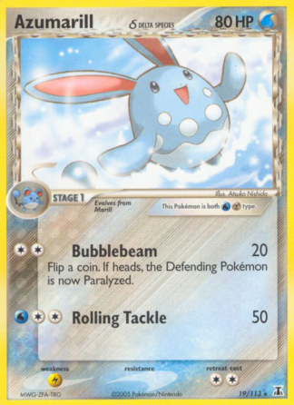 Azumarill δ 19 / 113