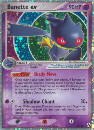 Banette ex 85 / 92