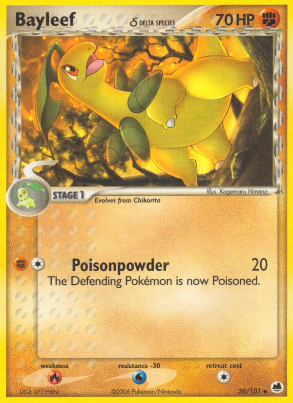 Bayleef δ 26 / 101