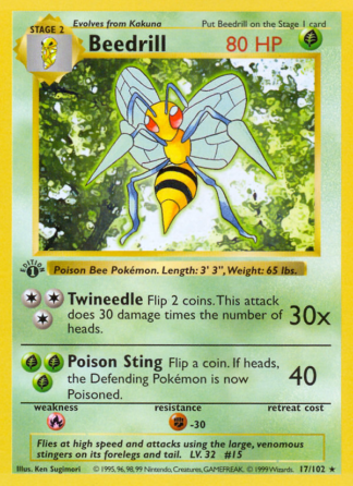 Beedrill 17 / 102