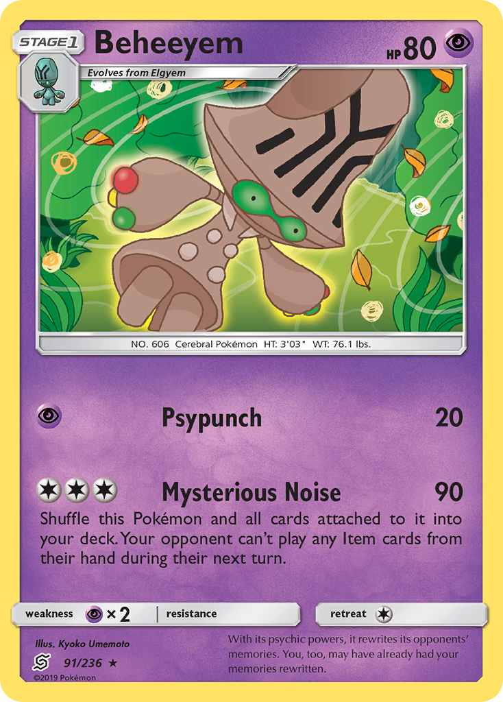 Beheeyem 91 / 236