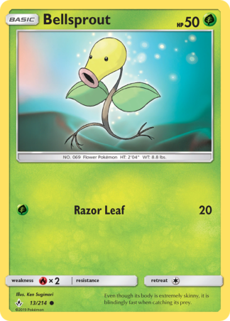 Bellsprout 13 / 214