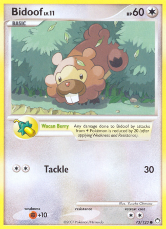 Bidoof 73 / 123
