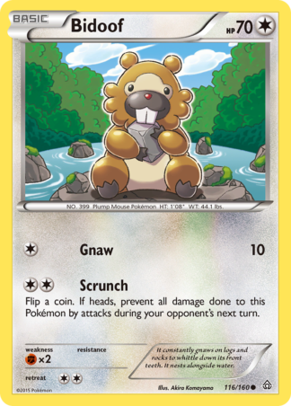 Bidoof 116 / 160