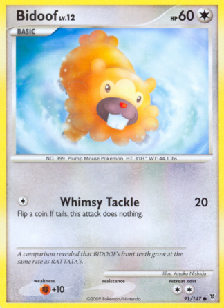 Bidoof 91 / 147
