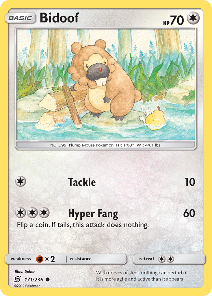 Bidoof 171 / 236