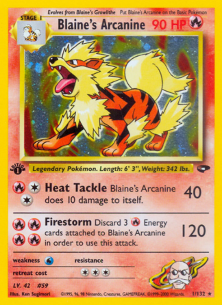 Blaine's Arcanine 1 / 132