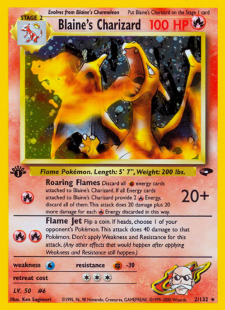Blaine's Charizard 2 / 132