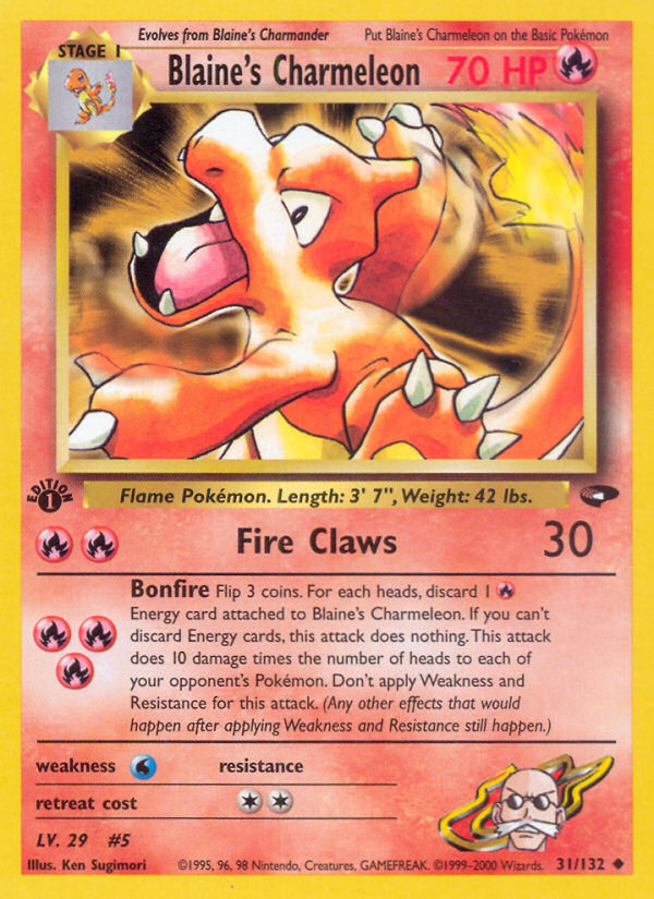 Blaine's Charmeleon 31 / 132