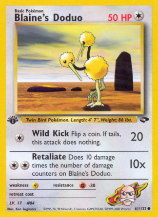 Blaine's Doduo 61 / 132