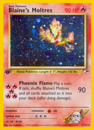 Blaine's Moltres 1 / 132