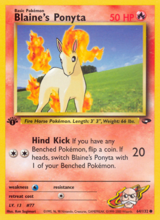 Blaine's Ponyta 64 / 132