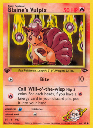 Blaine's Vulpix 66 / 132