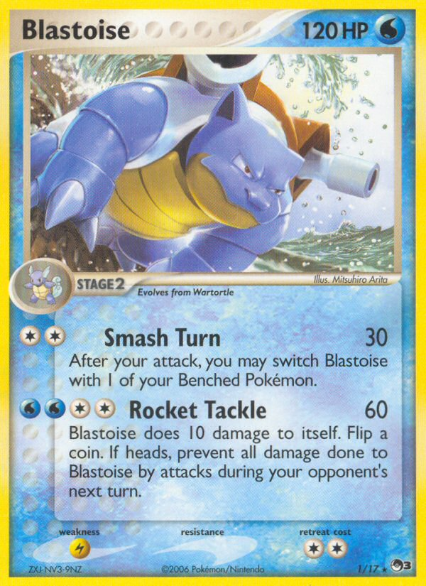 Blastoise 1 / 17