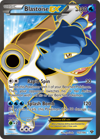 Blastoise-EX 142 / 146
