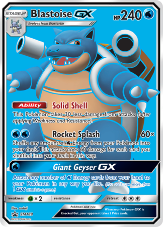 Blastoise-GX SM189 / 248