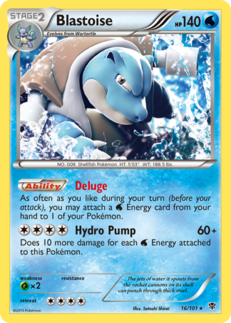 Blastoise 16 / 101