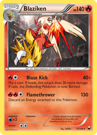 Blaziken 17 / 108
