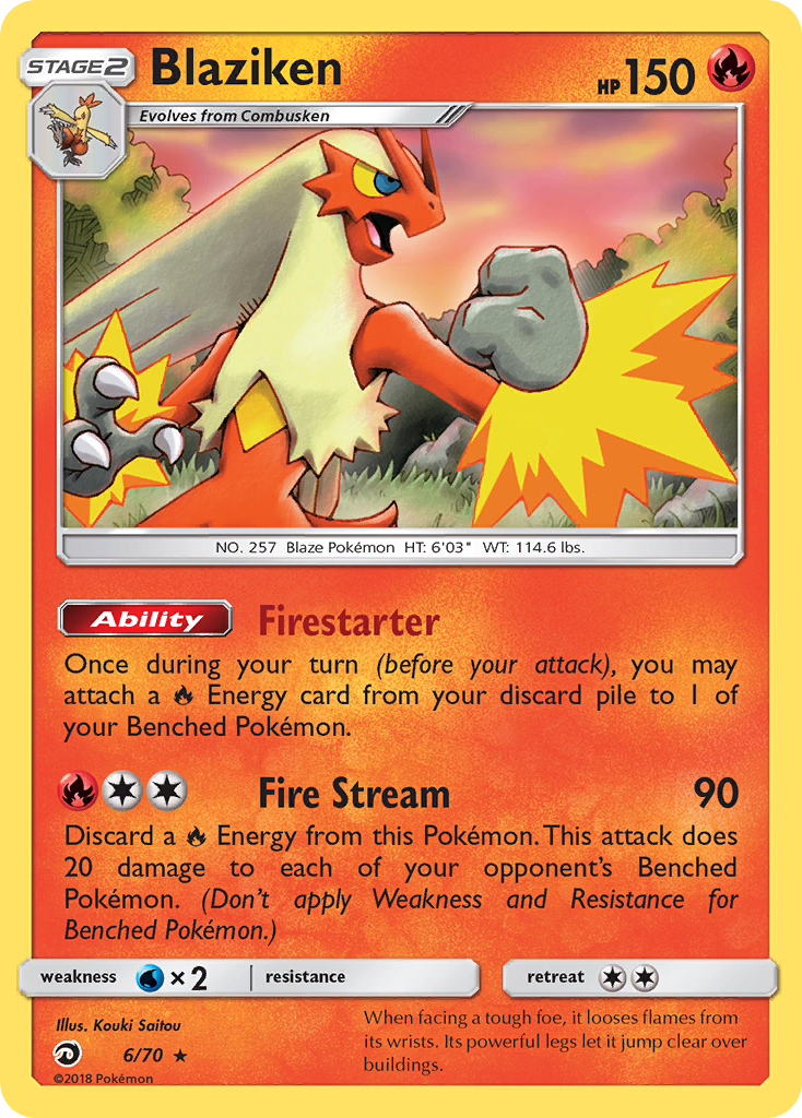 Blaziken 6 / 70