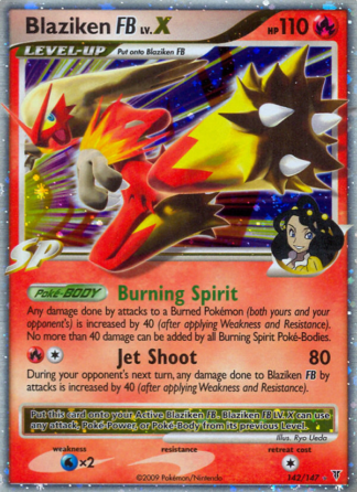 Blaziken FB LV.X 142 / 147