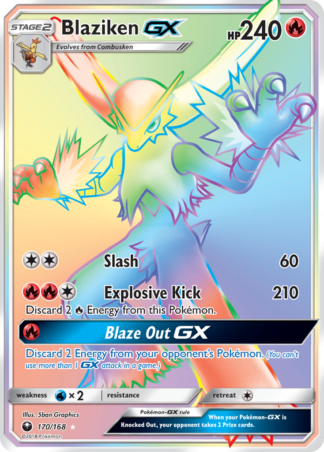 Blaziken-GX 170 / 168