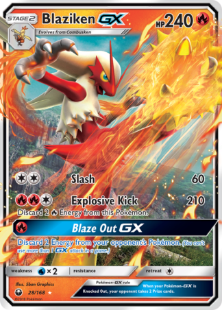 Blaziken-GX 28 / 168