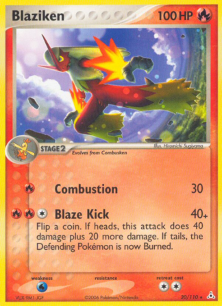 Blaziken 20 / 110